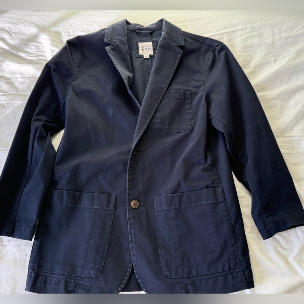 Gap Men’s Chino Navy Blazer Cotton